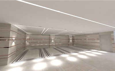 طراحی داخلی پارکینگ