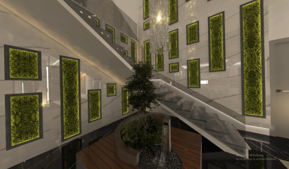 طراحی داخلی پارکینگ