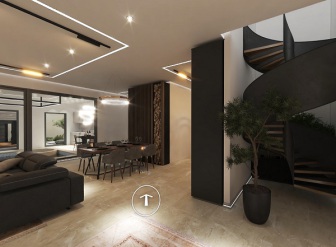 طراحی داخلی پارکینگ