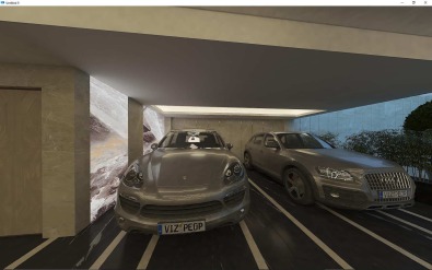 طراحی دکوراسیون داخلی ساده پارکینگ