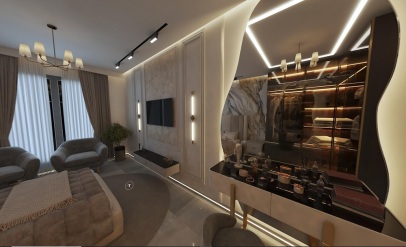 طراحی داخلی پارکینگ