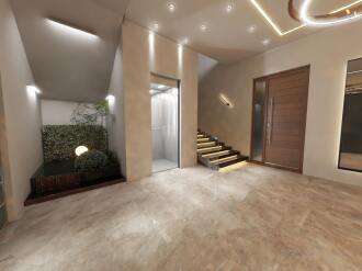 طراحی داخلی پارکینگ