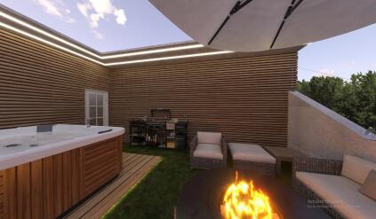 طراحی داخلی پارکینگ