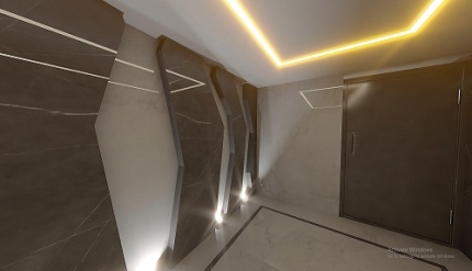 طراحی داخلی پارکینگ