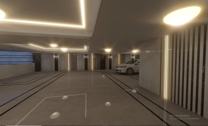 طراحی داخلی پارکینگ