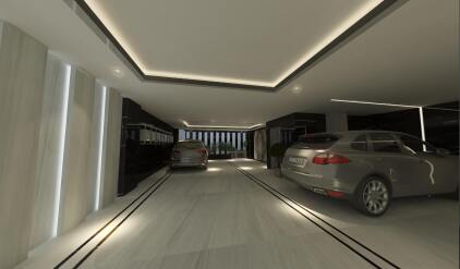 طراحی داخلی پارکینگ