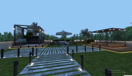 طراحی داخلی پارکینگ