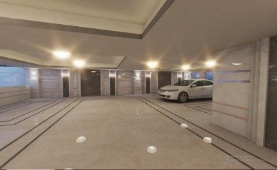 طراحی داخلی پارکینگ