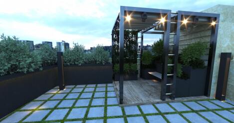 طراحی داخلی پارکینگ