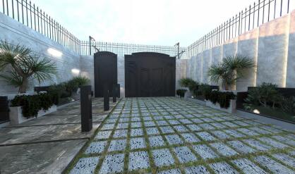 طراحی داخلی پارکینگ