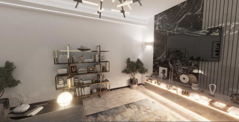 طراحی دکوراسیون داخلی ساده پذیرایی