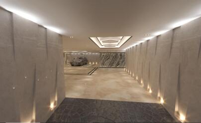 طراحی داخلی پارکینگ