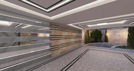 طراحی داخلی پارکینگ