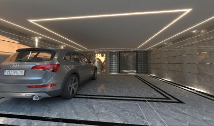 طراحی داخلی پارکینگ